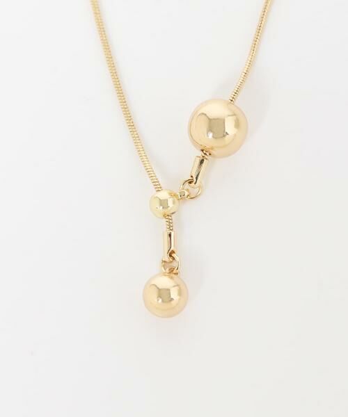 SMELLY / スメリー ネックレス・ペンダント・チョーカー | ボールトップレイヤード2セットネックレス | 詳細7