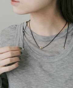 SMELLY / スメリー ネックレス・ペンダント・チョーカー | シンプルトップスライドチョーカーネックレス