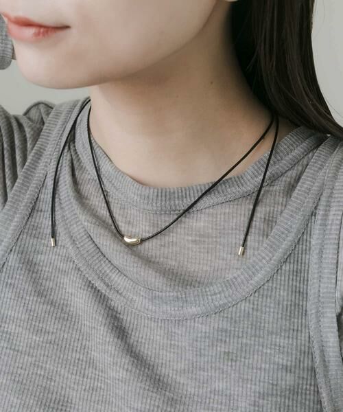 SMELLY / スメリー ネックレス・ペンダント・チョーカー | シンプルトップスライドチョーカーネックレス | 詳細1