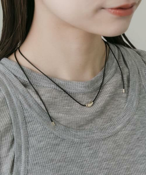 SMELLY / スメリー ネックレス・ペンダント・チョーカー | シンプルトップスライドチョーカーネックレス | 詳細2