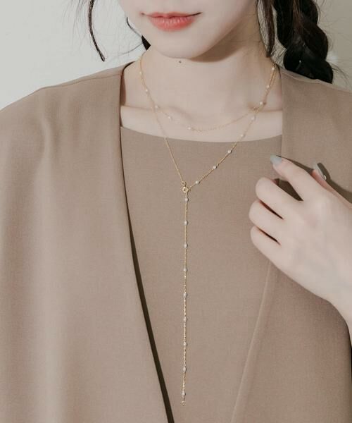 SMELLY / スメリー ネックレス・ペンダント・チョーカー | パールキリカエチェーン2セットネックレス | 詳細1