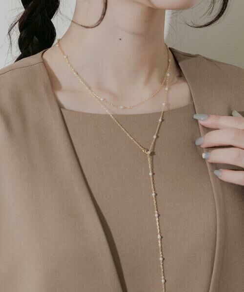 SMELLY / スメリー ネックレス・ペンダント・チョーカー | パールキリカエチェーン2セットネックレス | 詳細4