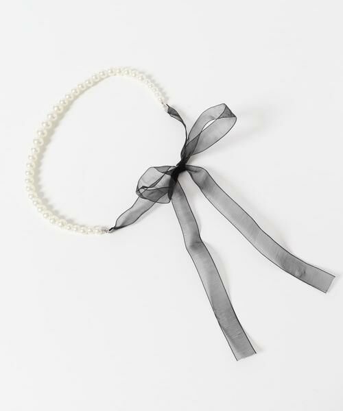 SMELLY / スメリー ネックレス・ペンダント・チョーカー | シアーリボンパールネックレス | 詳細8