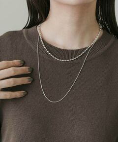 SMELLY / スメリー ネックレス・ペンダント・チョーカー | ボールチェーンレイヤードネックレス