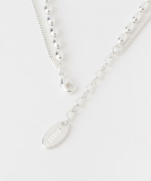SMELLY / スメリー ネックレス・ペンダント・チョーカー | ボールチェーンレイヤードネックレス | 詳細6