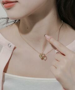 SMELLY / スメリー ネックレス・ペンダント・チョーカー | ダブルハートコインネックレス