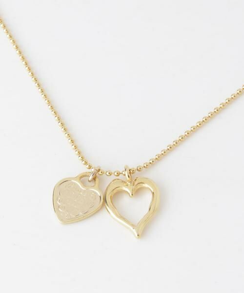 SMELLY / スメリー ネックレス・ペンダント・チョーカー | ダブルハートコインネックレス | 詳細4