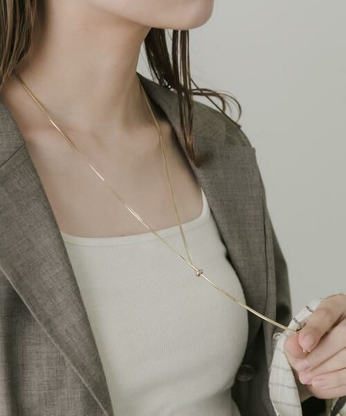 SMELLY / スメリー ネックレス・ペンダント・チョーカー | ダブルスネークスライドYネックレス | 詳細3