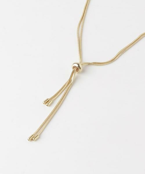 SMELLY / スメリー ネックレス・ペンダント・チョーカー | ダブルスネークスライドYネックレス | 詳細6