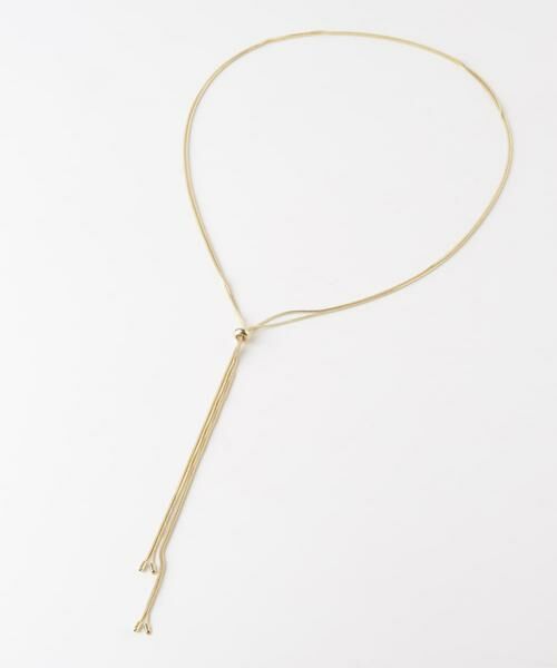 SMELLY / スメリー ネックレス・ペンダント・チョーカー | ダブルスネークスライドYネックレス | 詳細7