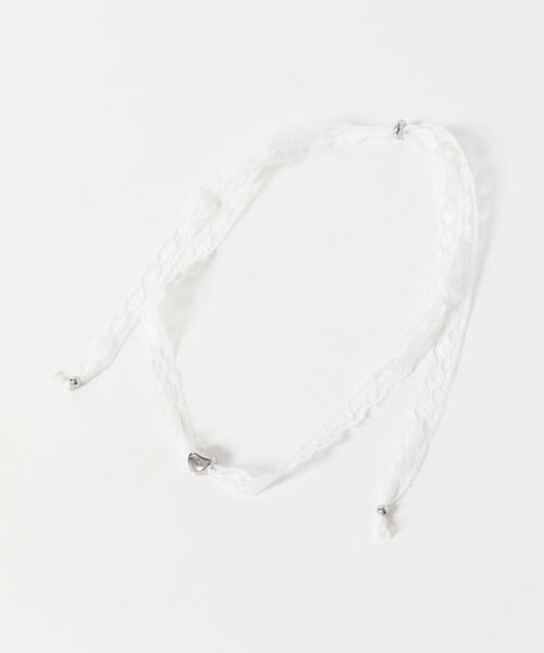 SMELLY / スメリー ネックレス・ペンダント・チョーカー | メタルトップレースチョーカーネックレス | 詳細5