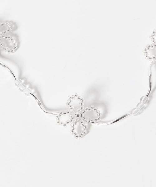 SMELLY / スメリー ネックレス・ペンダント・チョーカー | ビーズフラワーモチーフチョーカーネックレス | 詳細5