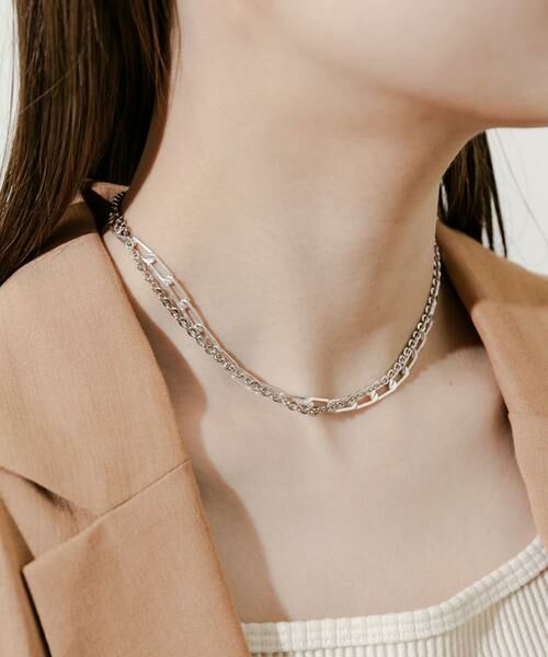 SMELLY / スメリー ネックレス・ペンダント・チョーカー | チェーンレイヤードマンテルネックレス | 詳細1