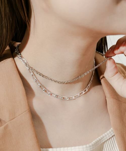 SMELLY / スメリー ネックレス・ペンダント・チョーカー | チェーンレイヤードマンテルネックレス | 詳細2