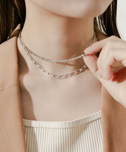 SMELLY / スメリー ネックレス・ペンダント・チョーカー | チェーンレイヤードマンテルネックレス | 詳細3