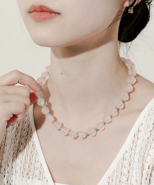 SMELLY / スメリー ネックレス・ペンダント・チョーカー | カラービーズボリュームネックレス | 詳細2