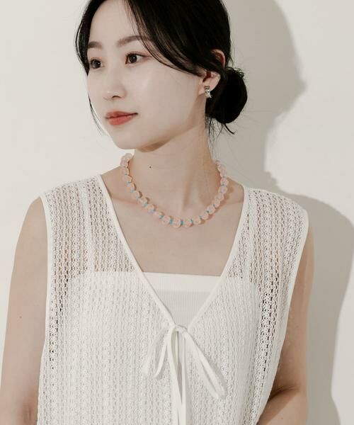 SMELLY / スメリー ネックレス・ペンダント・チョーカー | カラービーズボリュームネックレス | 詳細3