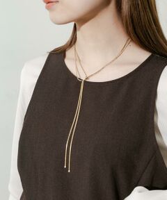 SMELLY / スメリー ネックレス・ペンダント・チョーカー | スネークチェーン2WAYスライドネックレス