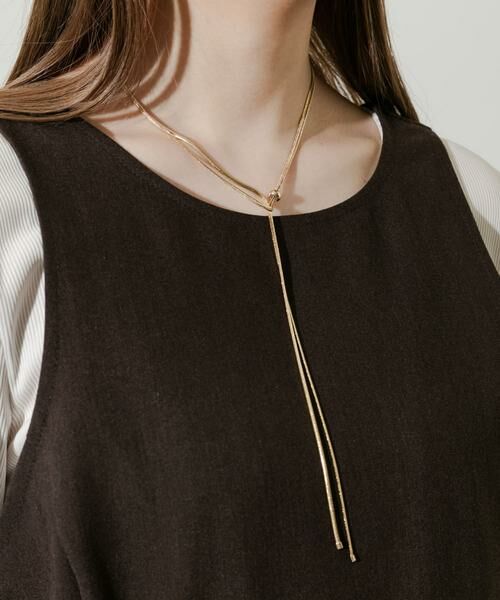 SMELLY / スメリー ネックレス・ペンダント・チョーカー | スネークチェーン2WAYスライドネックレス | 詳細2