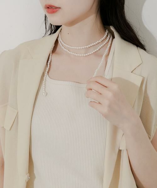 SMELLY / スメリー ネックレス・ペンダント・チョーカー | パールラリエット | 詳細8