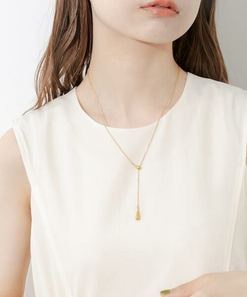 SMELLY / スメリー ネックレス・ペンダント・チョーカー | ステンレスドロップトップYネックレス | 詳細4