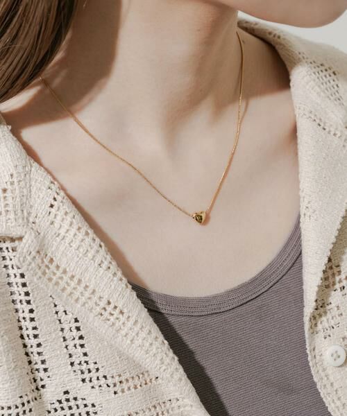 SMELLY / スメリー ネックレス・ペンダント・チョーカー | ステンレスハートトップネックレス | 詳細1