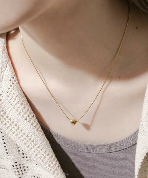 SMELLY / スメリー ネックレス・ペンダント・チョーカー | ステンレスハートトップネックレス | 詳細2
