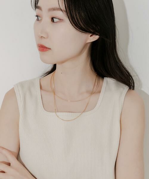 SMELLY / スメリー ネックレス・ペンダント・チョーカー | チェーンレイヤードネックカフ | 詳細2