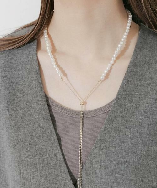 SMELLY / スメリー ネックレス・ペンダント・チョーカー | パールスライドYネックレス | 詳細2