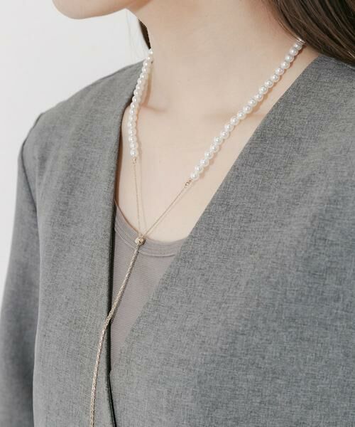 SMELLY / スメリー ネックレス・ペンダント・チョーカー | パールスライドYネックレス | 詳細4