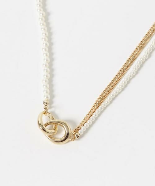 SMELLY / スメリー ネックレス・ペンダント・チョーカー | パールチェーンコンビショートネックレス | 詳細5