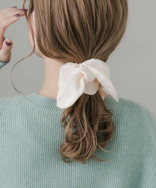 SMELLY / スメリー ヘアゴム・シュシュ | フラワーシェイプビッグシュシュ | 詳細1