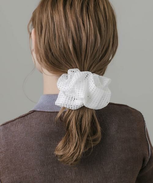 SMELLY / スメリー ヘアゴム・シュシュ | メッシュボリュームシュシュ | 詳細2