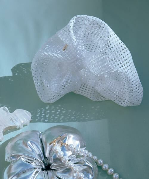 SMELLY / スメリー ヘアゴム・シュシュ | メッシュボリュームシュシュ | 詳細3