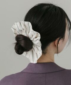 SMELLY / スメリー ヘアゴム・シュシュ | ストライプビッグシュシュ