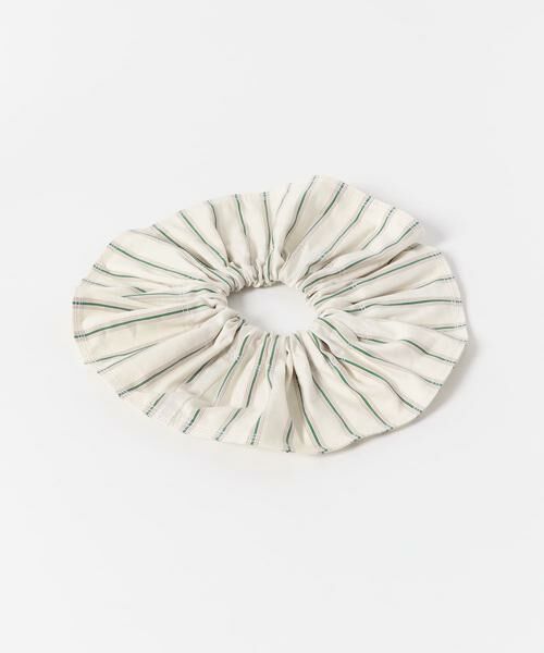 SMELLY / スメリー ヘアゴム・シュシュ | ストライプビッグシュシュ | 詳細9