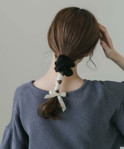SMELLY / スメリー ヘアアクセサリー | マルチWAYバイカラーヘアリボン | 詳細4