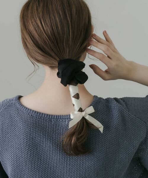 SMELLY / スメリー ヘアアクセサリー | マルチWAYバイカラーヘアリボン | 詳細5