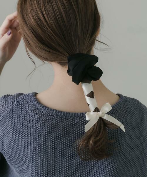 SMELLY / スメリー ヘアアクセサリー | マルチWAYバイカラーヘアリボン | 詳細6