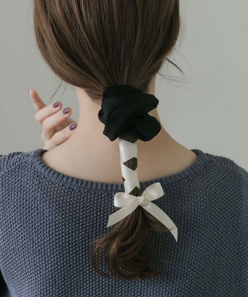 SMELLY / スメリー ヘアアクセサリー | マルチWAYバイカラーヘアリボン | 詳細7