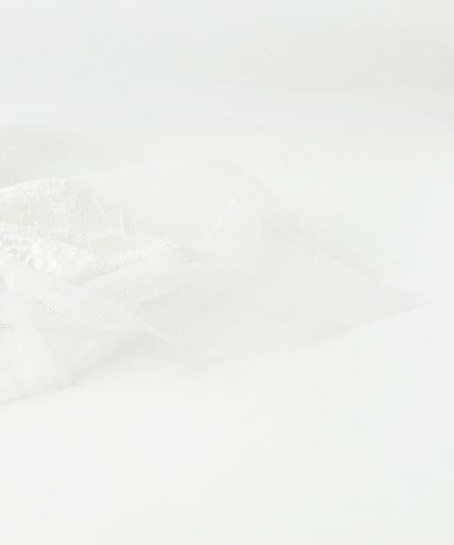 SMELLY / スメリー ヘアゴム・シュシュ | チュールレーススクエアシュシュ | 詳細7