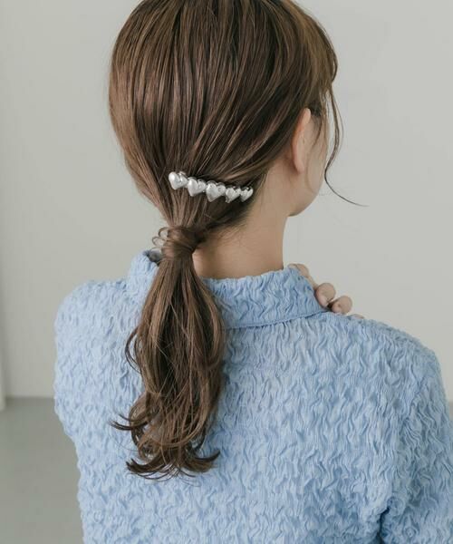 SMELLY / スメリー カチューシャ・カチューム・その他 | メタルハートバレッタ | 詳細1