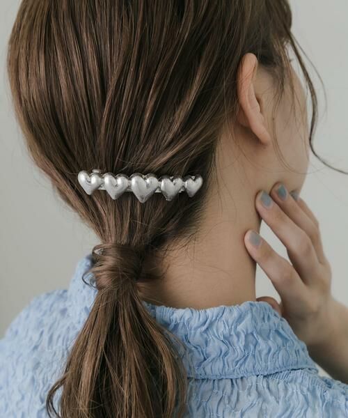 SMELLY / スメリー カチューシャ・カチューム・その他 | メタルハートバレッタ | 詳細2