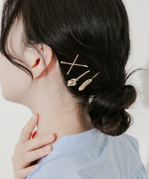 SMELLY / スメリー カチューシャ・カチューム・その他 | ニュアンスメタル4セットピン | 詳細3