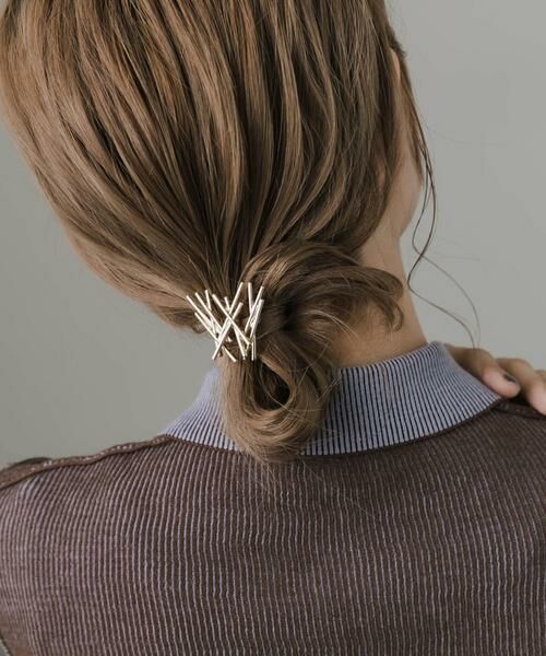 SMELLY / スメリー ヘアアクセサリー | メタルクロス3セットヘアカフ | 詳細1