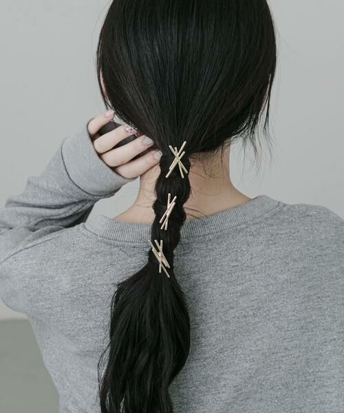 SMELLY / スメリー ヘアアクセサリー | メタルクロス3セットヘアカフ | 詳細3