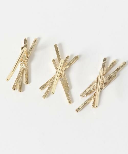 SMELLY / スメリー ヘアアクセサリー | メタルクロス3セットヘアカフ | 詳細8