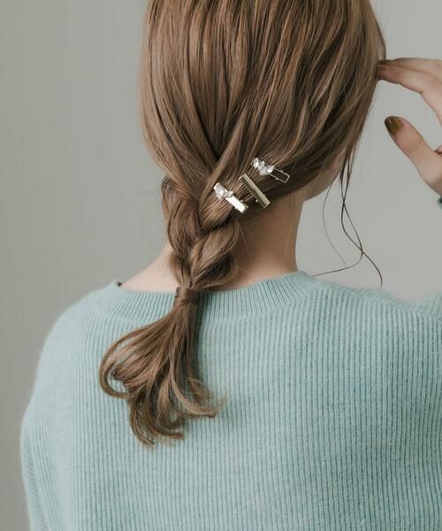 SMELLY / スメリー ヘアアクセサリー | ビジューメタル3セットピン | 詳細2