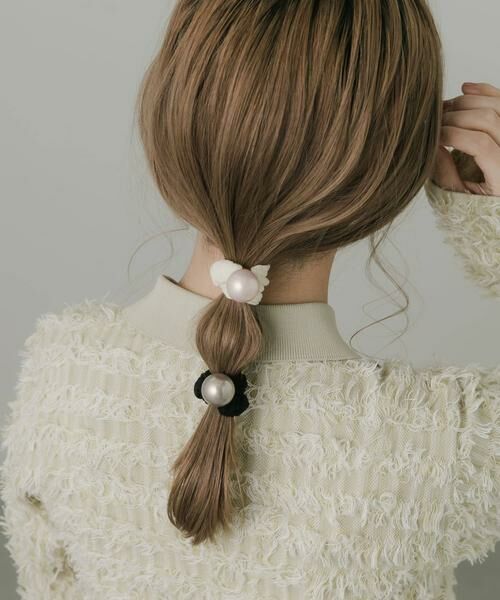 SMELLY / スメリー ヘアゴム・シュシュ | カラーメタリックボール2セットゴム | 詳細1