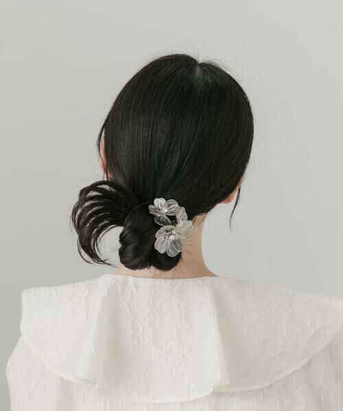 SMELLY / スメリー ヘアアクセサリー | メタルフラワー3セットヘアカフ | 詳細3